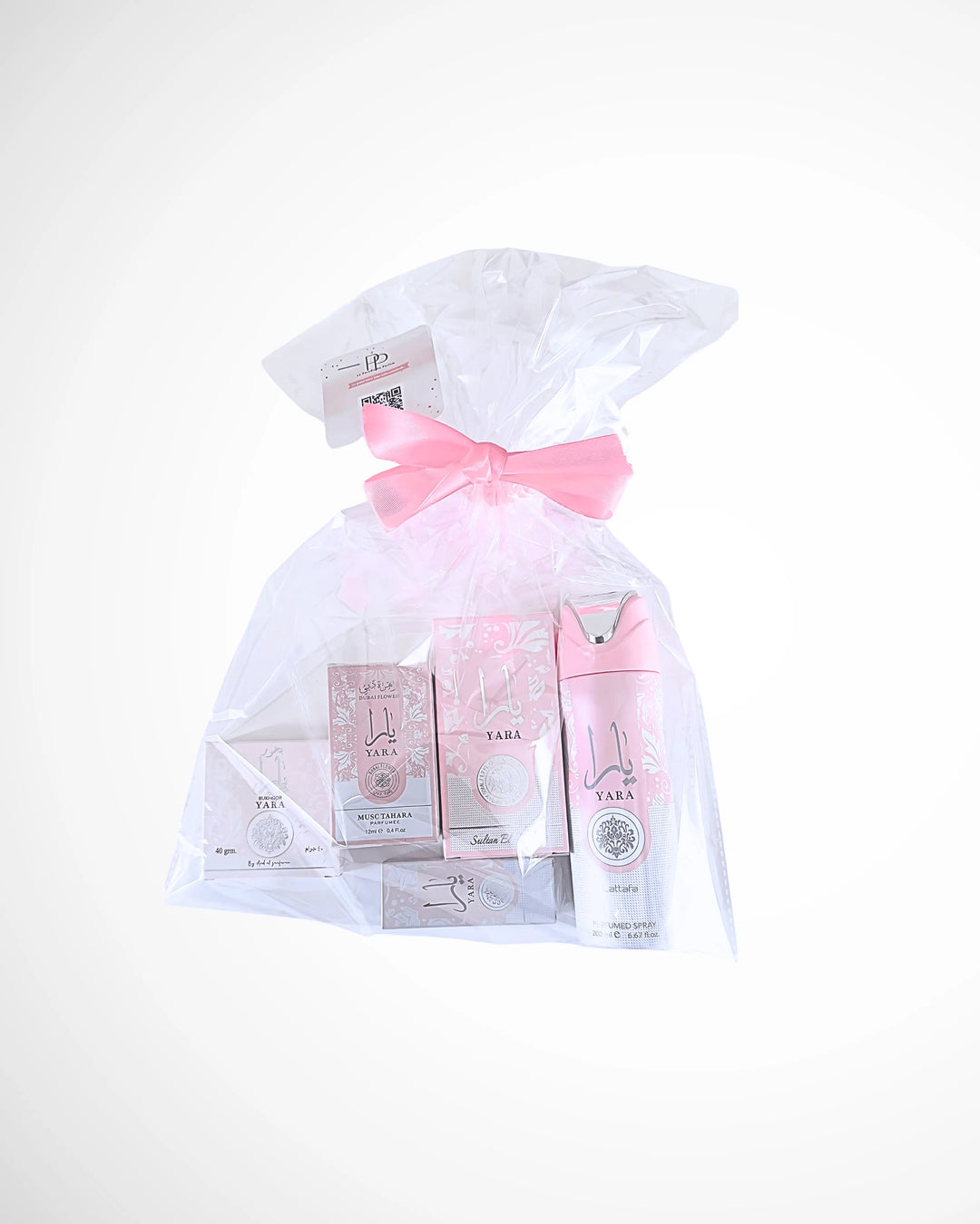 Coffret 5 produits Yara Rose Le paradis du Parfum