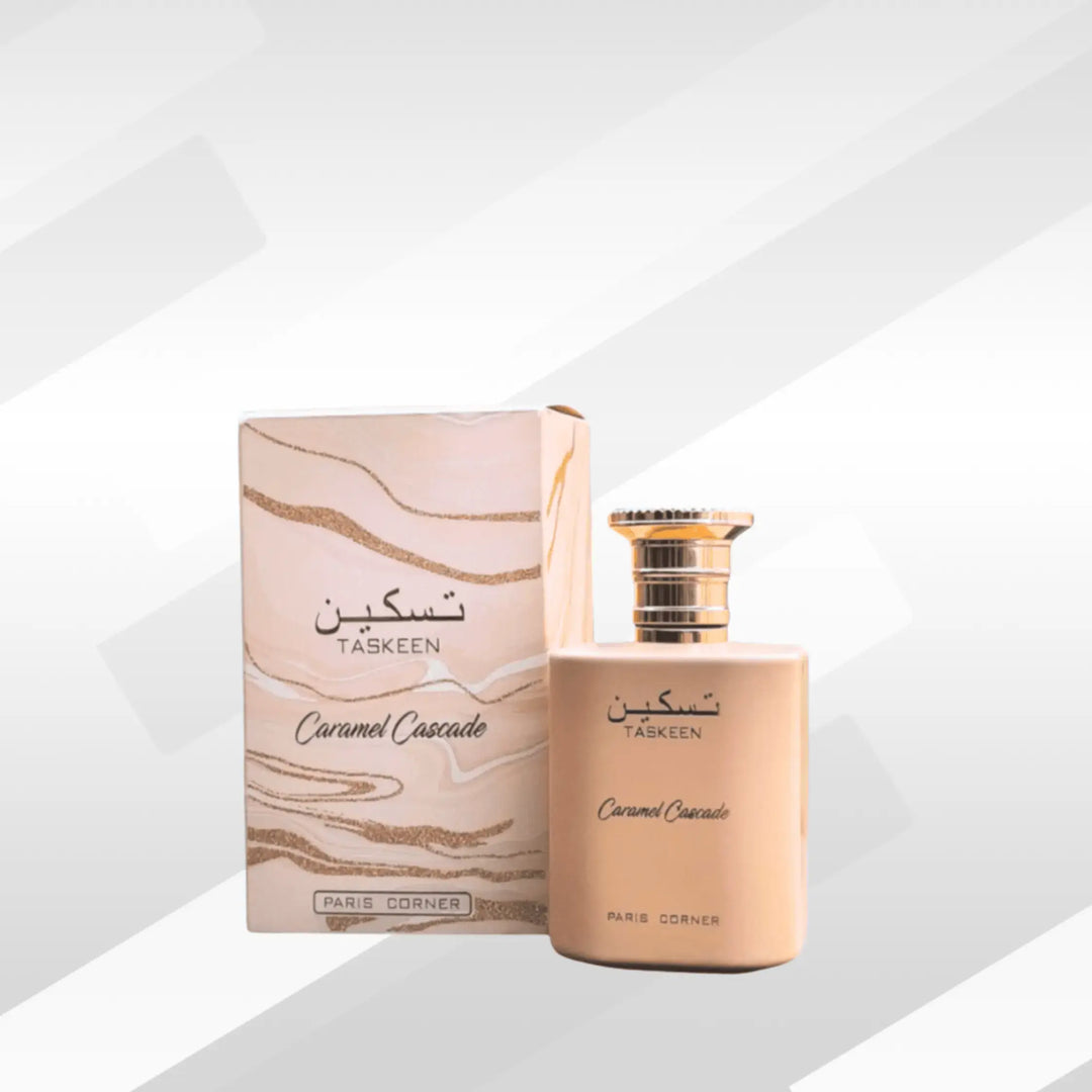 Eau de parfum Caramel Cascade Taskeen Iriscosmetics