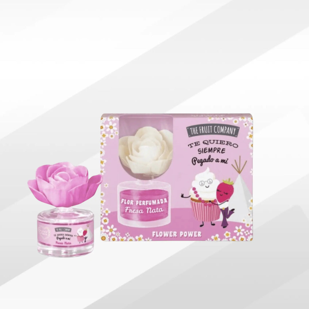 Coffret Fleur Mikado The Fruit Company Fraise Chantilly 50ML The Fruit Company
