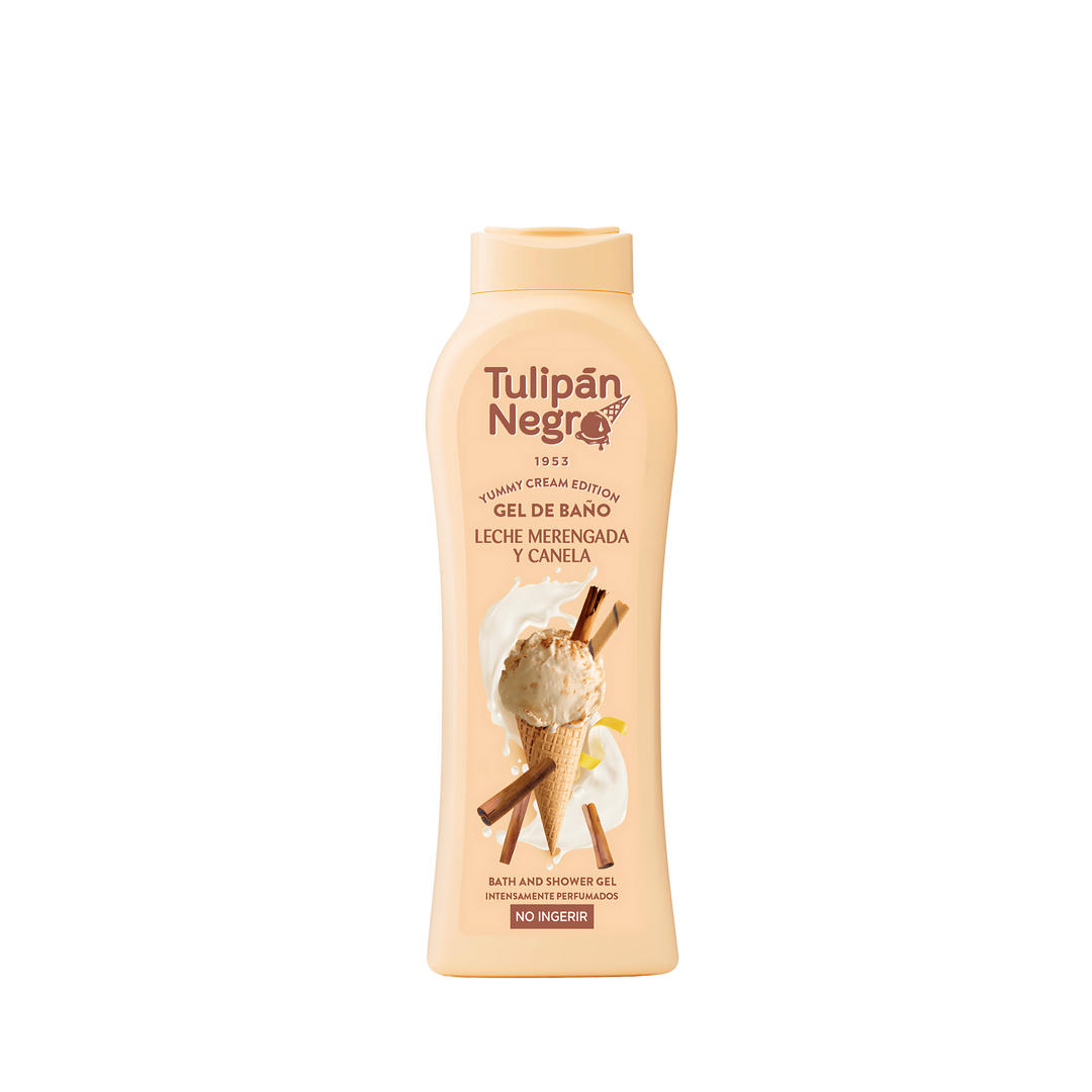 Gel Douche Tulipan Negro Lait Meringué Cannelle