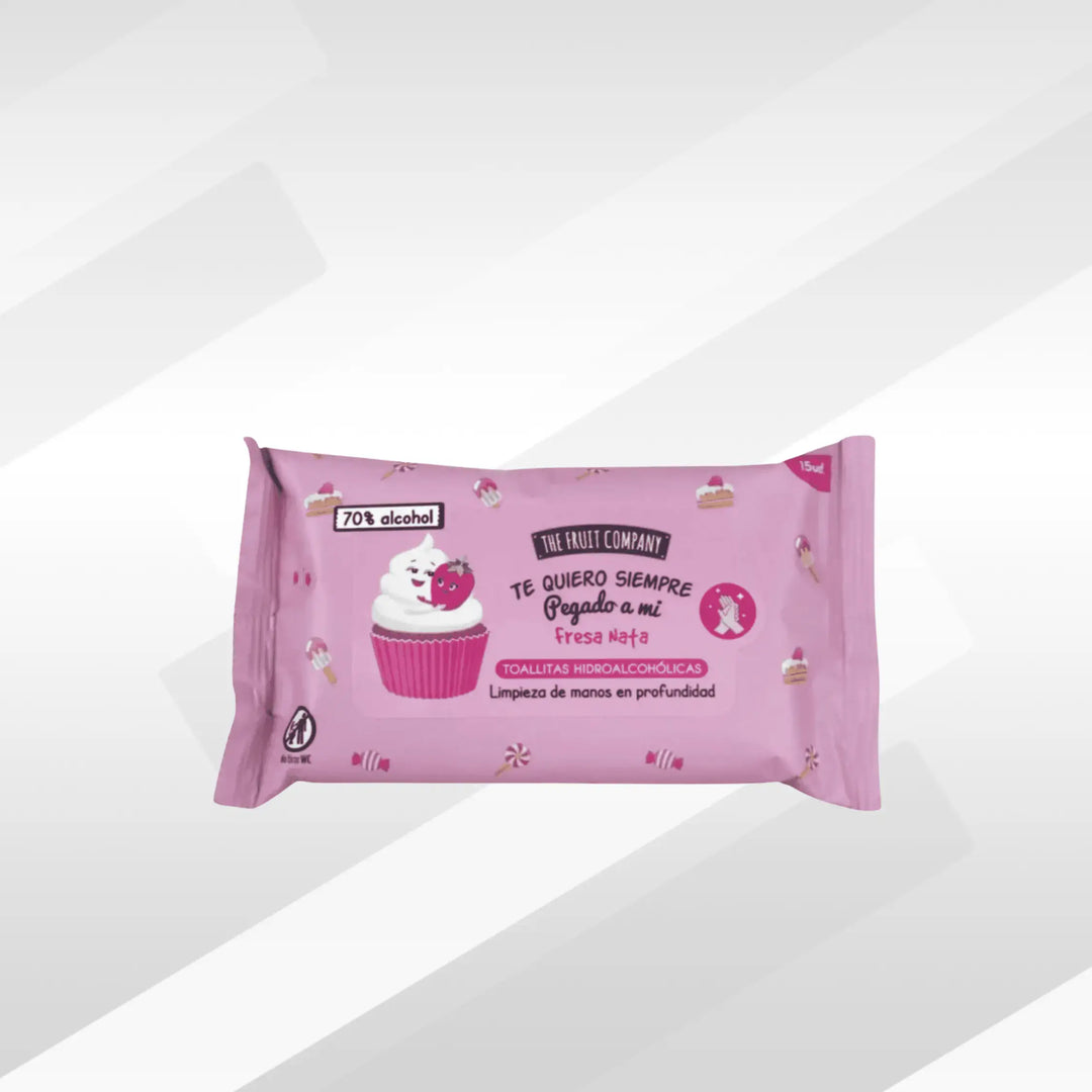 Lingettes The fruit company fraise chantilly The Fruit Company