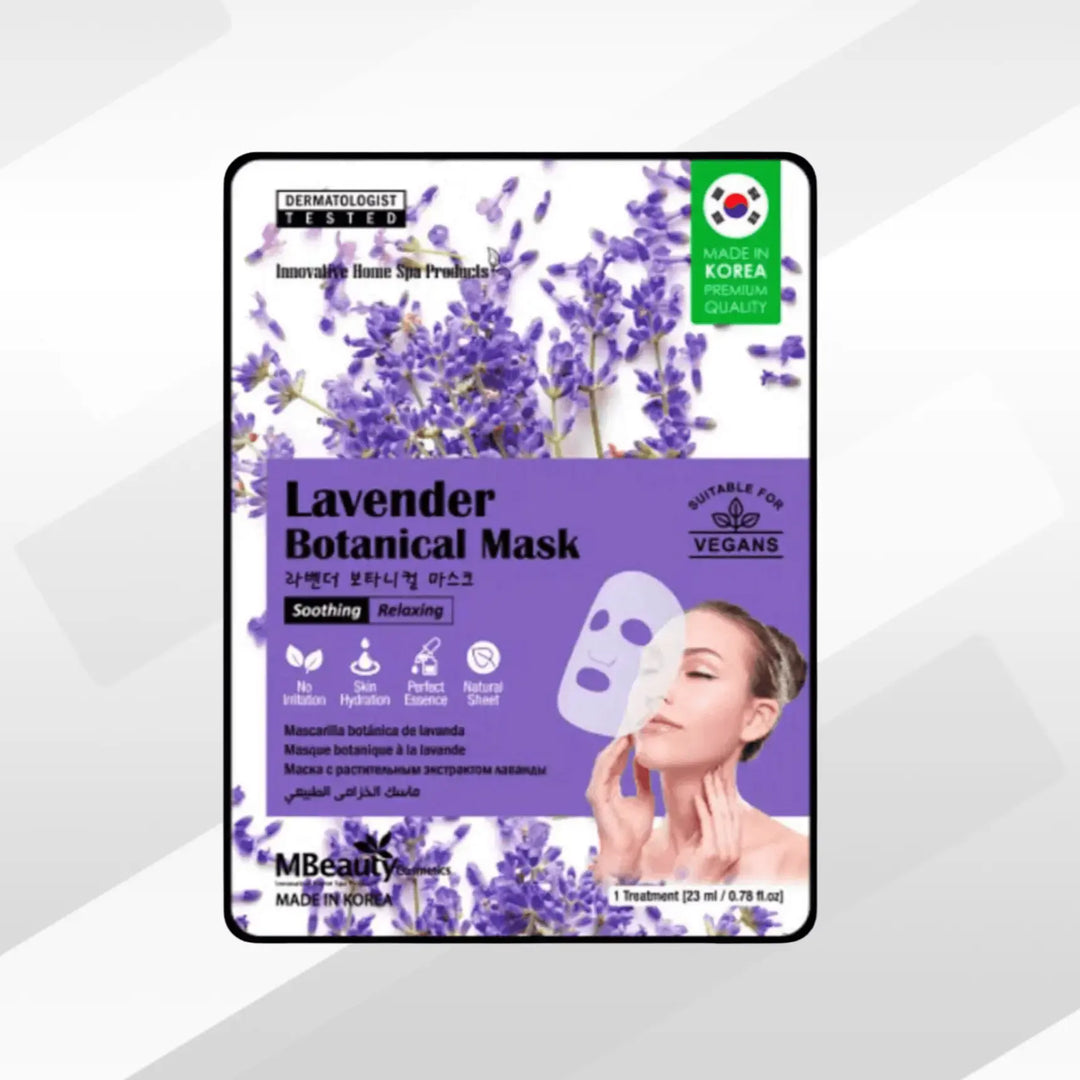 Masque naturel extrait de lavande vegan IRISCOSMETICS