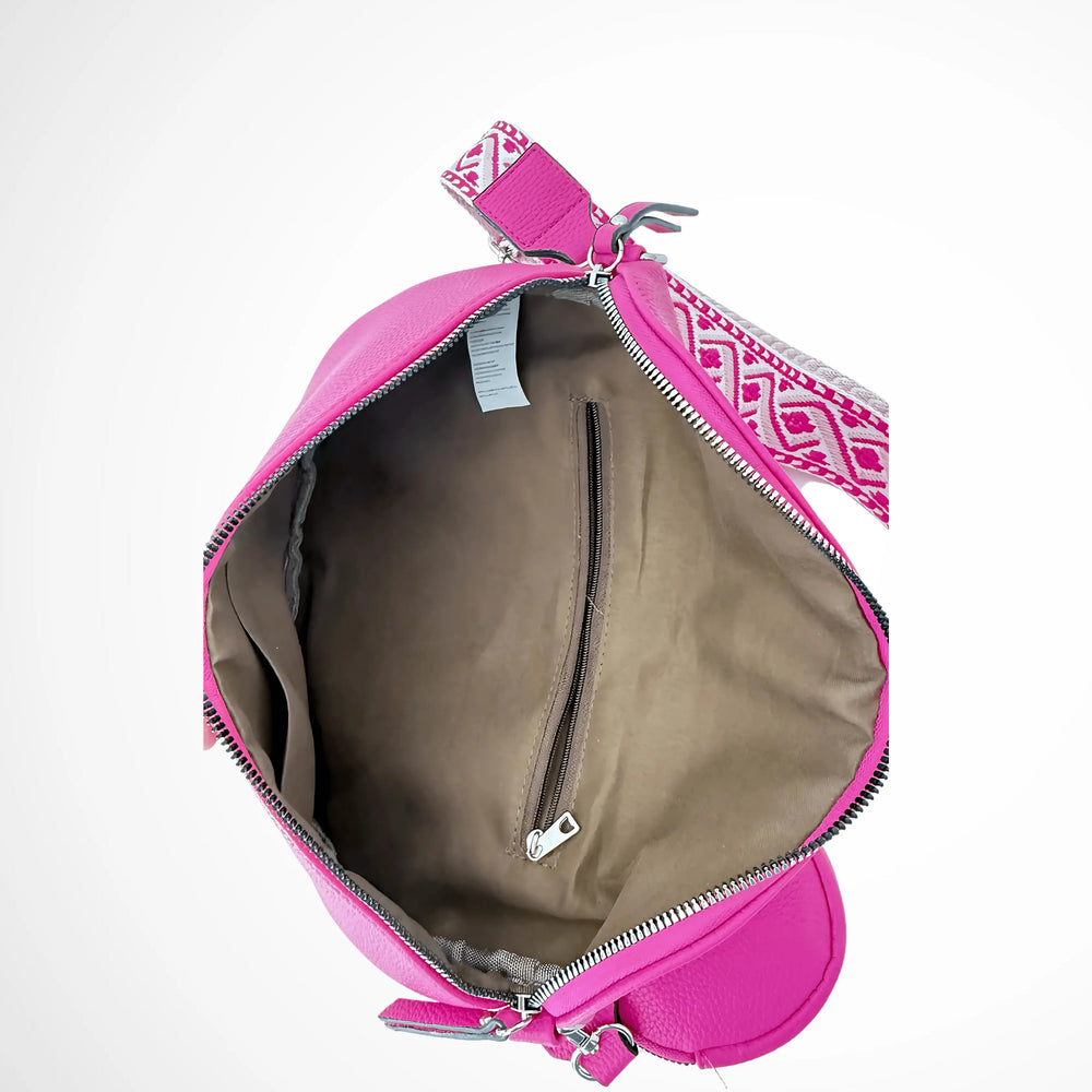 Sac Banane Fuchsia avec porte monnaie  Le paradis du Parfum