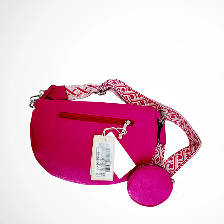Sac Banane Fuchsia avec porte monnaie  Le paradis du Parfum