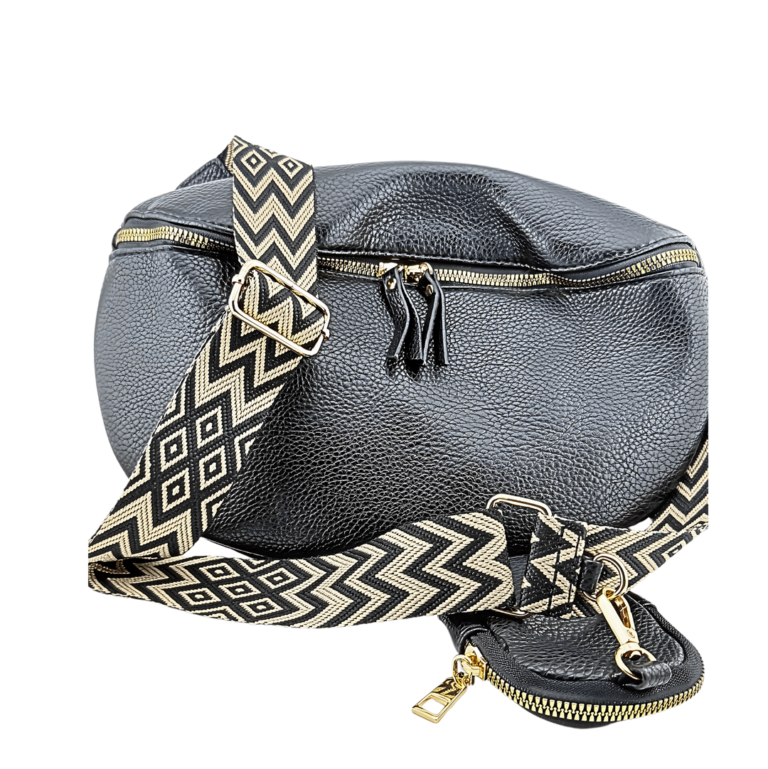 Sac banane Noir fanny 